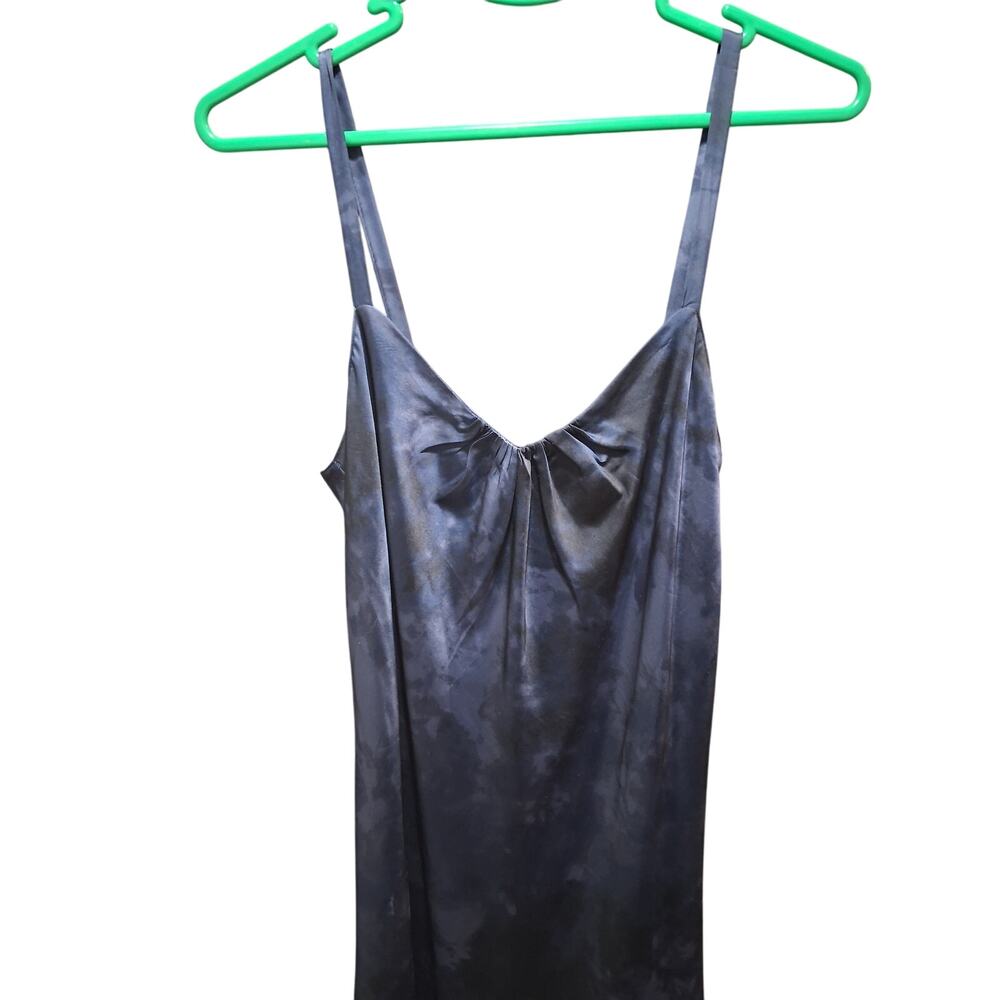 💙 Calvin Klein Navy Blue Tie-Dye Slip Dress – Size 4 💙MEGA-CLOSET CLEAROUT SAL